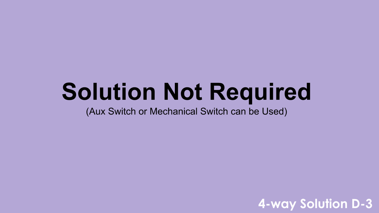 4-Way Smart Switch Wiring Diagram